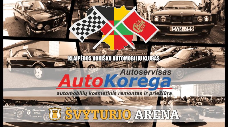 Klaipėdos vokiškų automobilių klubas Grand meet "Švyturio arena"