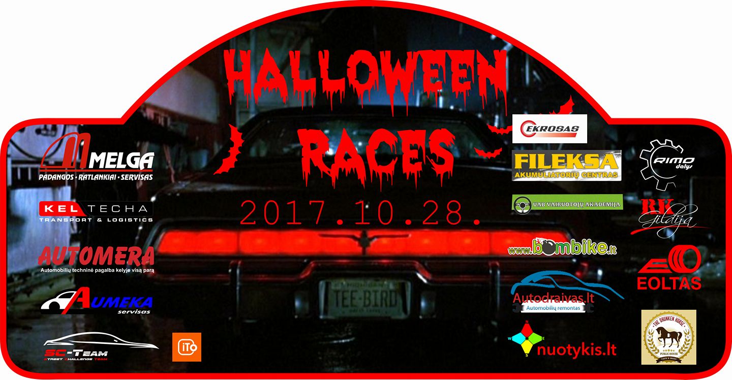 Orientacinės varžybos "Halloween Race 2017"