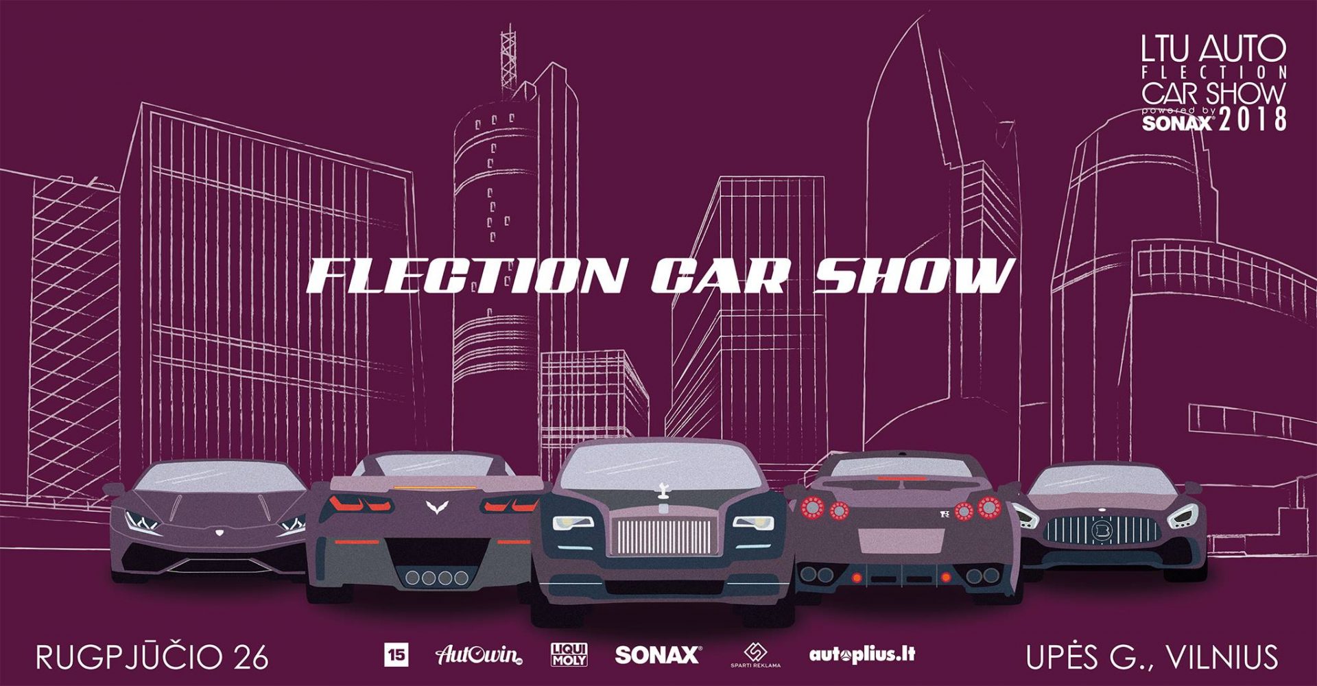 LTU AUTO "Flection 2018" Powered by SONAX