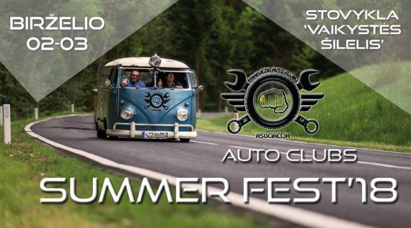 Auto clubs Summer Fest'18
