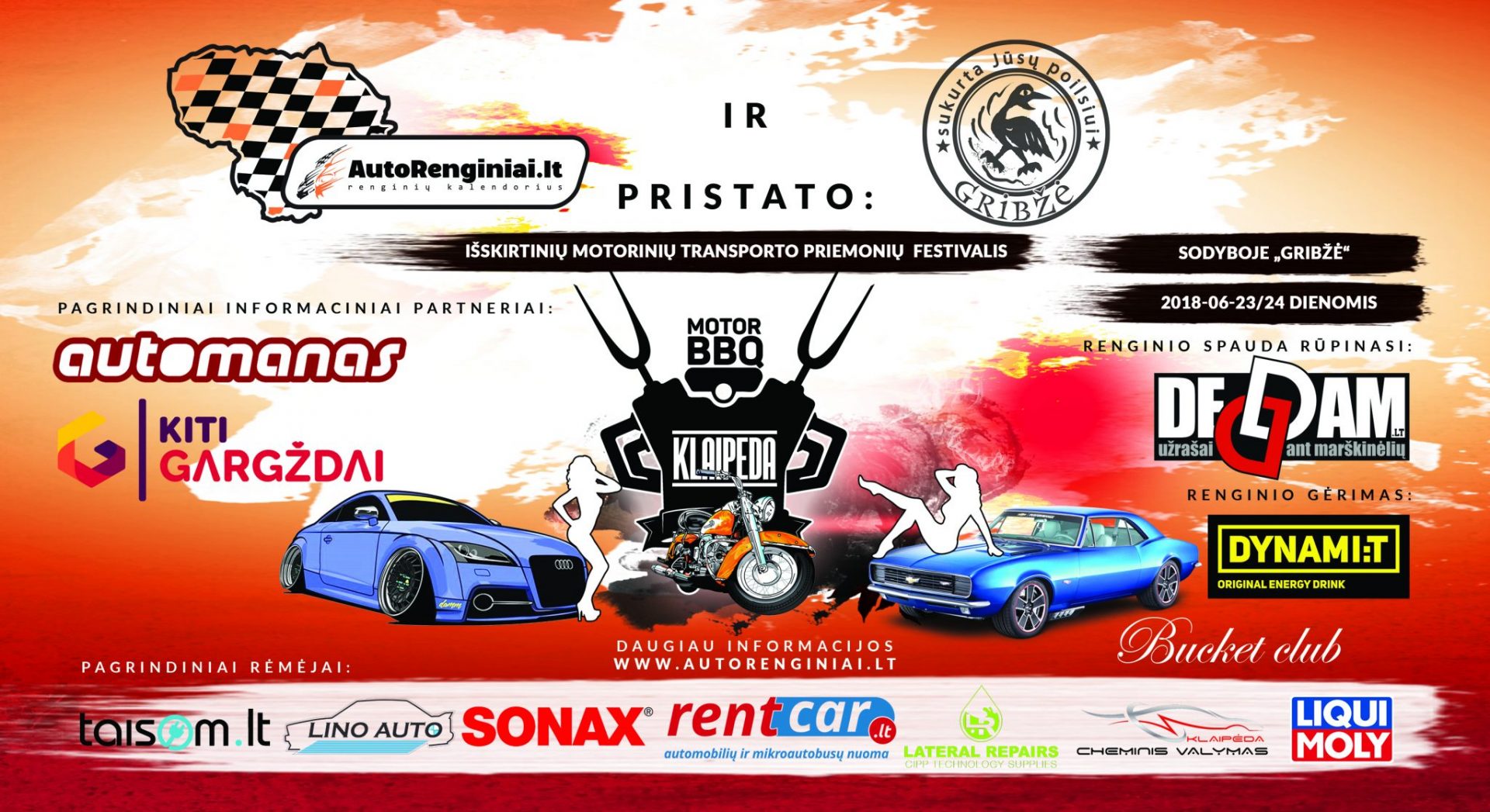 Automanų festivalis - Klaipėda Motor BBQ 2018