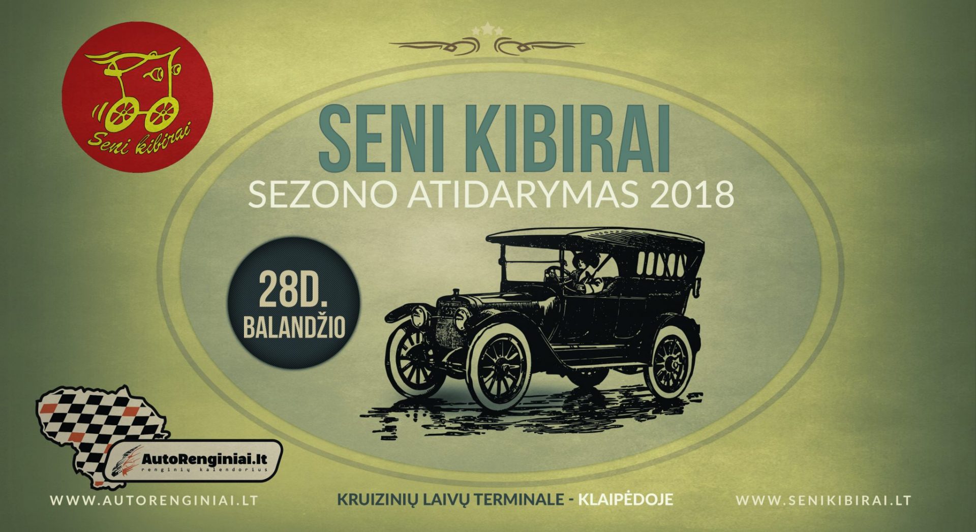 Seni Kibirai sezono atidarymas 2018 Klaipėdoje