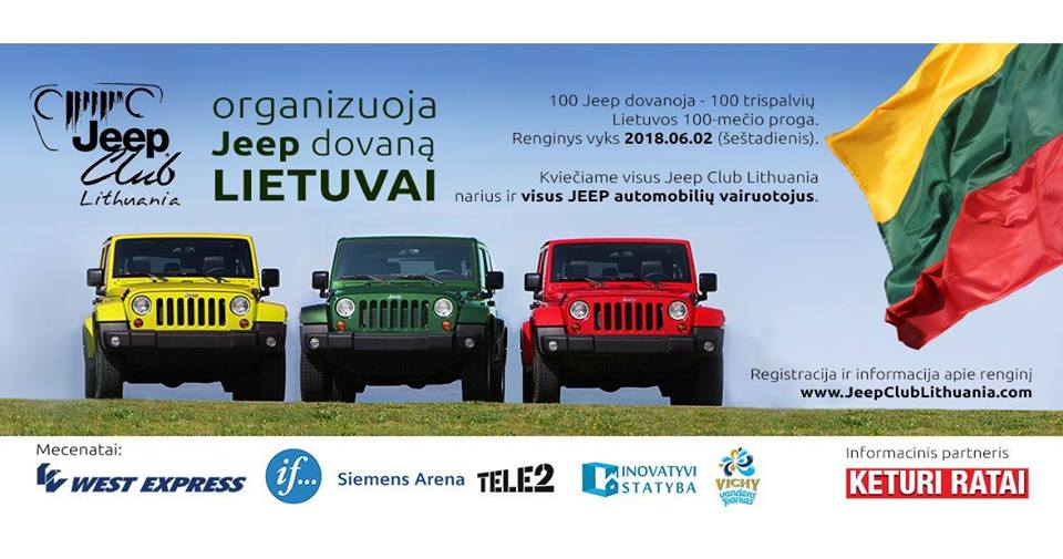 Jeep dovana Lietuvai !