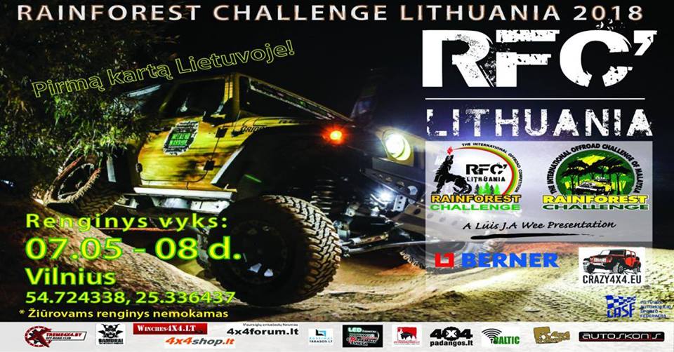 Rainforest Challenge Lithuania 2018