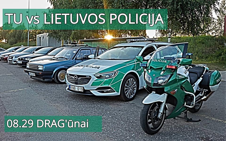 DRAG'ūnai vs Lietuvos policija