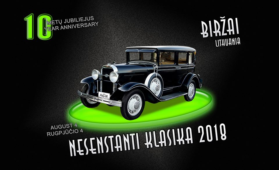 Senovinių automobilių paroda "Nesenstanti Klasika 2018"