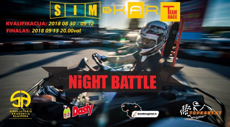 SIM to KART Team Race "NiGHT Battle"