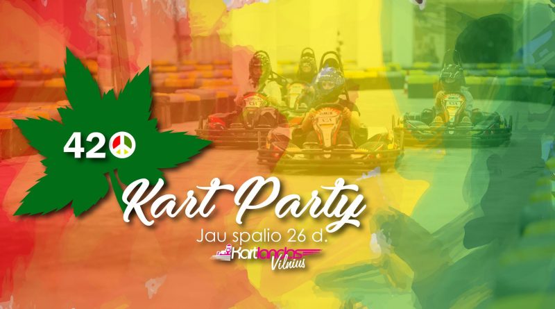 420''Kart Party @Kartlandas Vilnius. I etapas