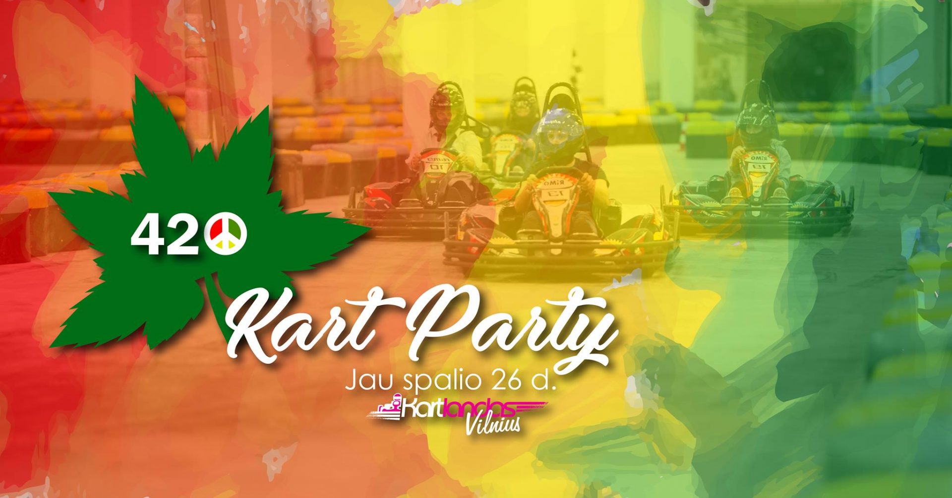420''Kart Party @Kartlandas Vilnius. I etapas