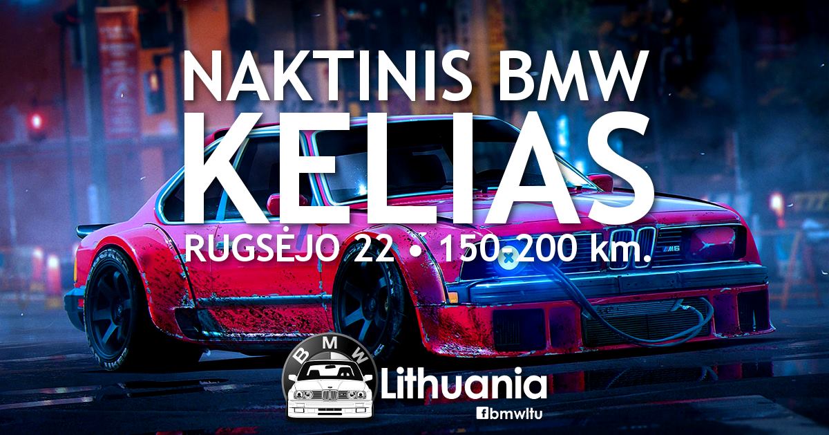 Naktinis BMW Kelias | BMW Lithuania