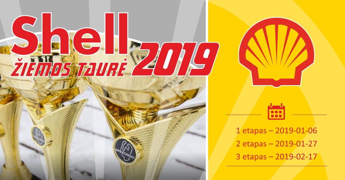 Kartingo mėgėjų čempionatas "Shell žiemos taurė 2019"