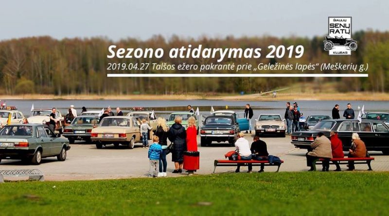Šiaulių "Senų ratų" klubo sezono atidarymas 2019