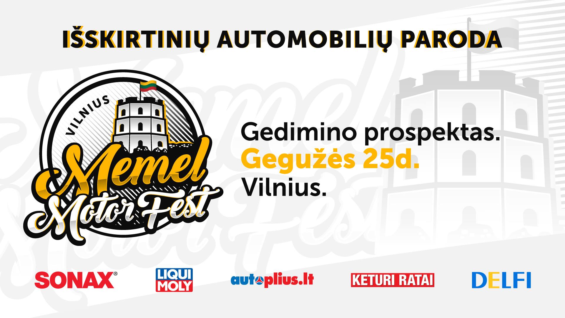 Vilnius. Memel Motor Fest.
