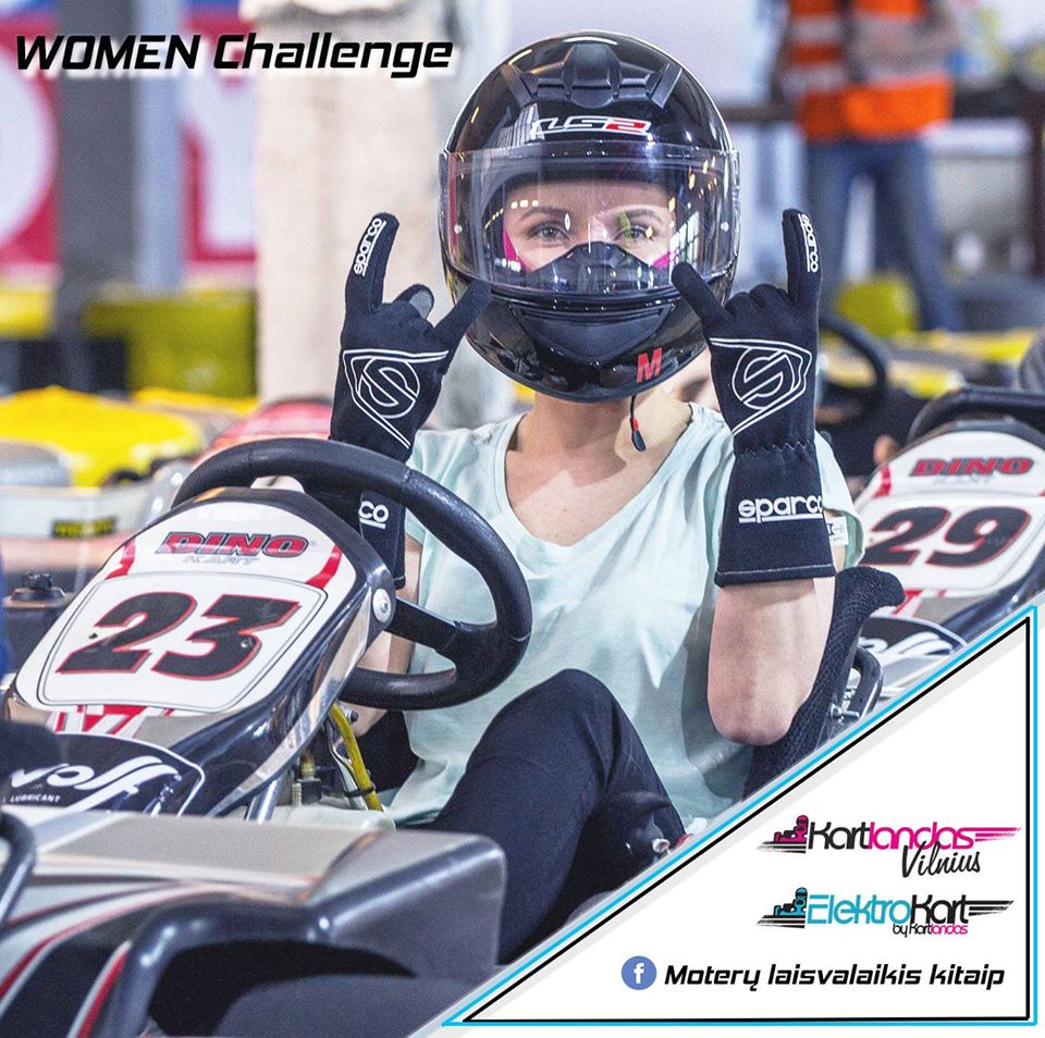 WOMEN Challenge. Moterų kartingo varžybos