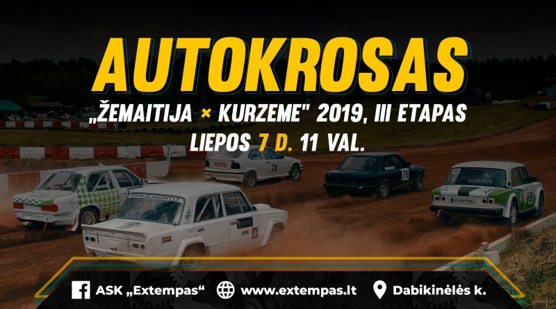 Autokrosas "Žemaitija - Kurzeme" 2019, III etapas
