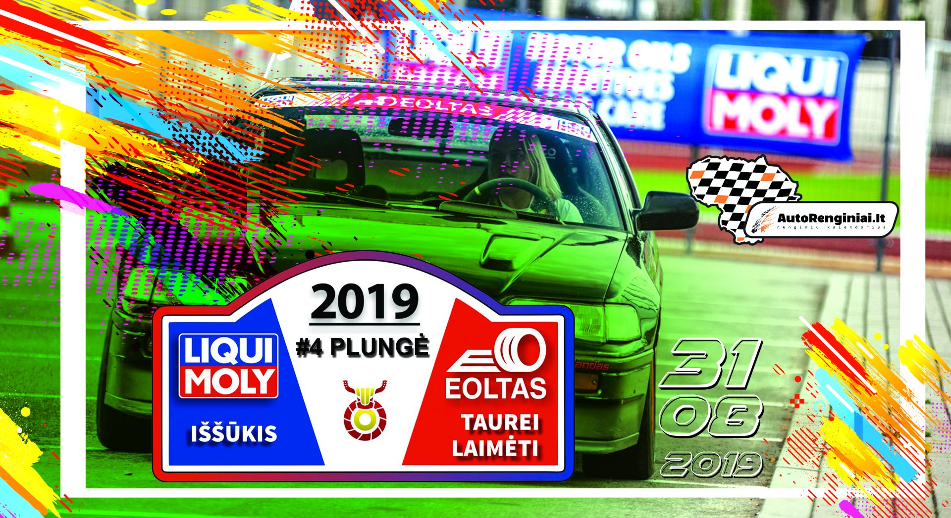 Liqui Moly iššūkis Eolto taurei laimėti 2019 - 4 etapas Plungė