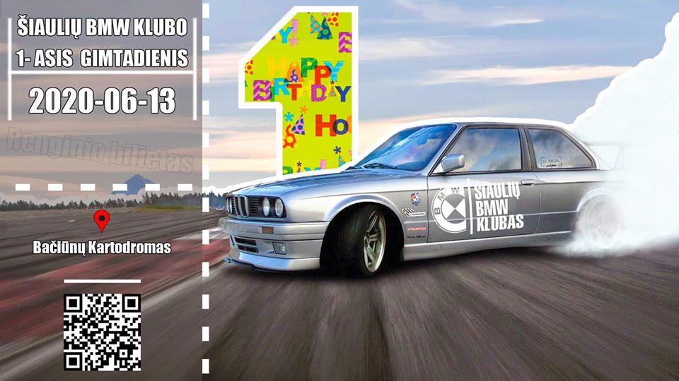 Šiaulių BMW Klubo 1-asis Gimtadienis