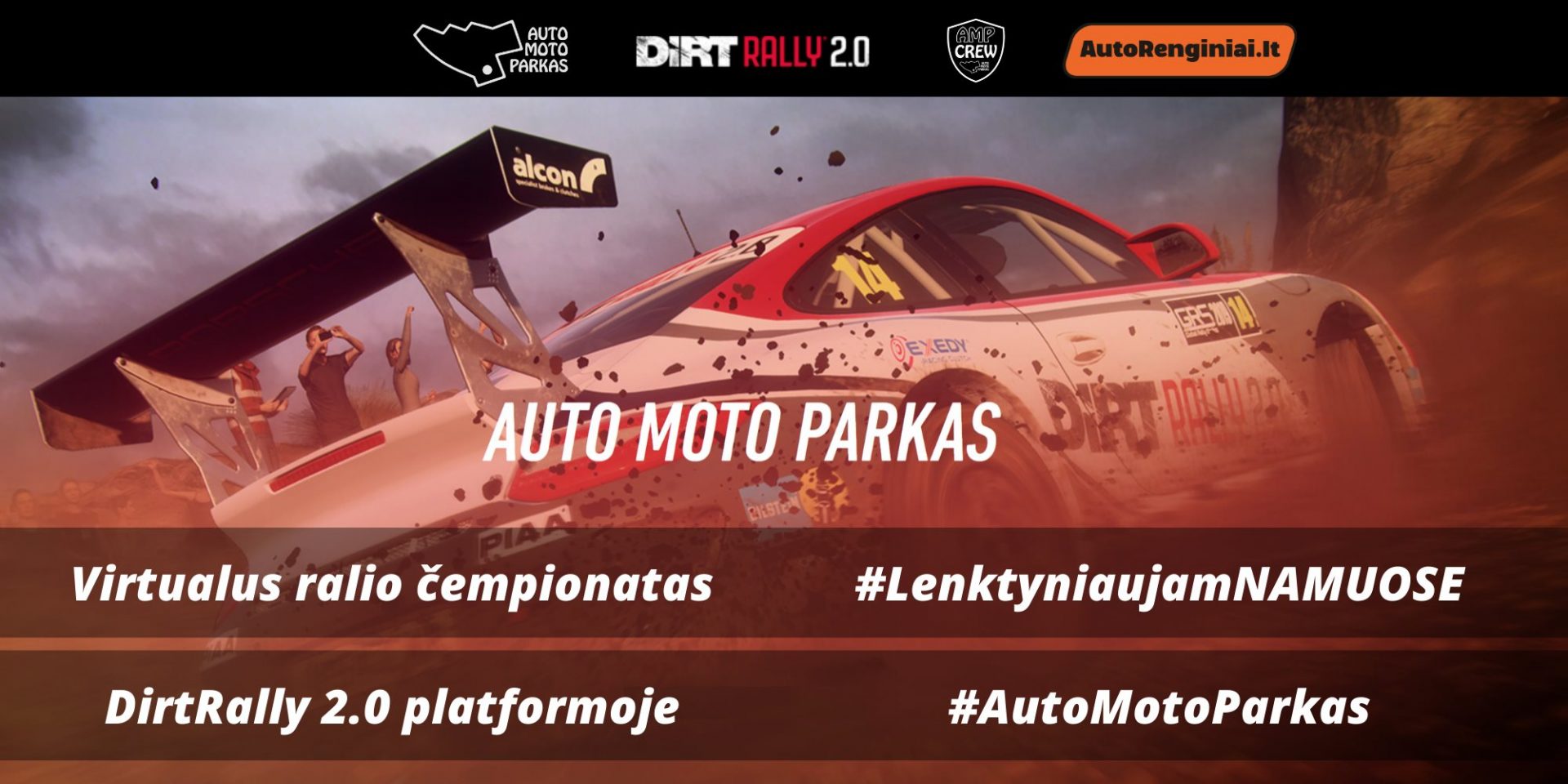 Auto Moto Parkas Rally virtualus ralio čempionatas