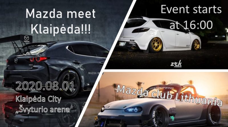 Mazda meet in Klaipėda