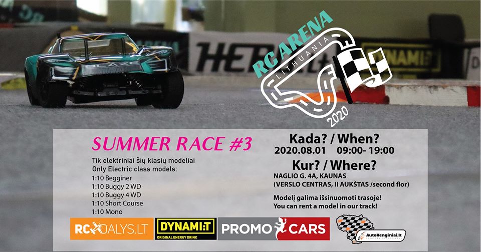 RC Arena Lithuania Summer race #3