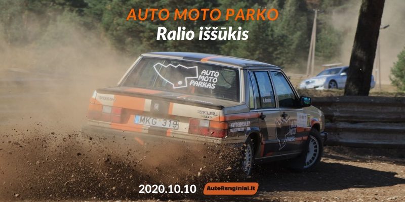 Auto Moto Parko Ralio Iššūkis 2020.10.10