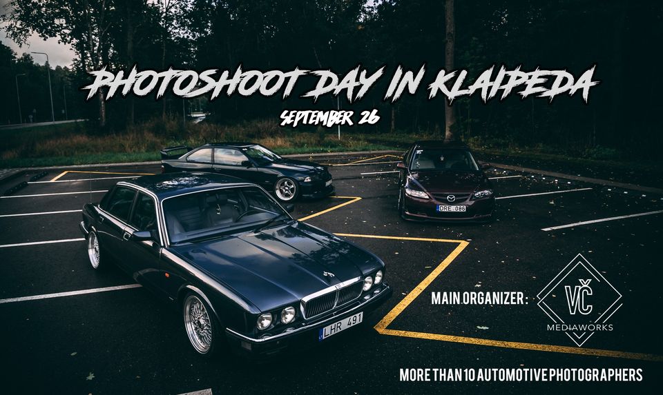 Photoshoot day in Klaipėda