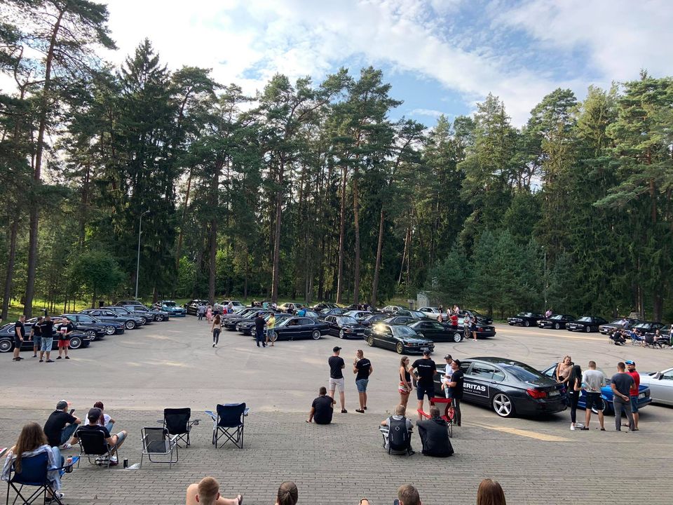 Lithuania BMW E38 meet 2021