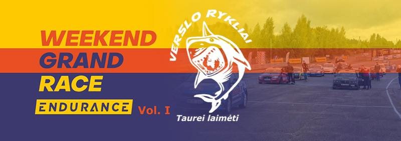 Weekend Grand Race ENDURANCE Vol.1 "VERSLO RYKLIAI" taurei laimėti