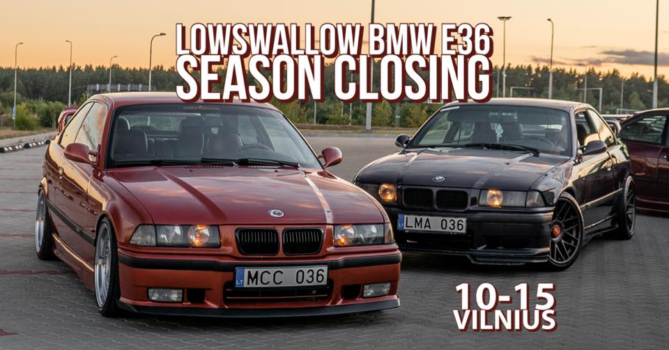 LOWSWALLOW BMW E36 Season Closing