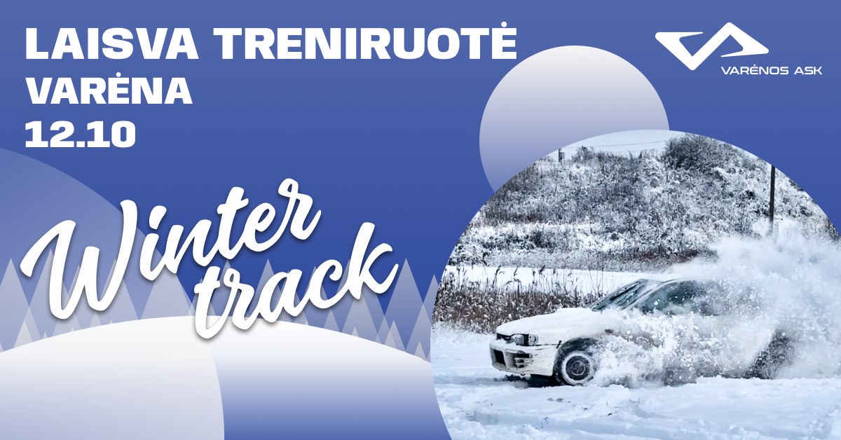 Winter track #1 by Varėnos ASK