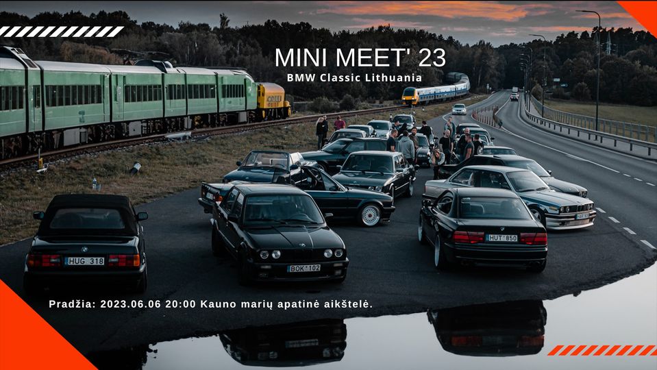 Lietuvos BMW classic klubo mini meet Kaunas 2023