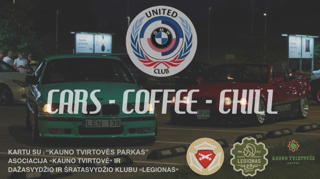 CARS COFFEE CHILL - Automobilių paroda
