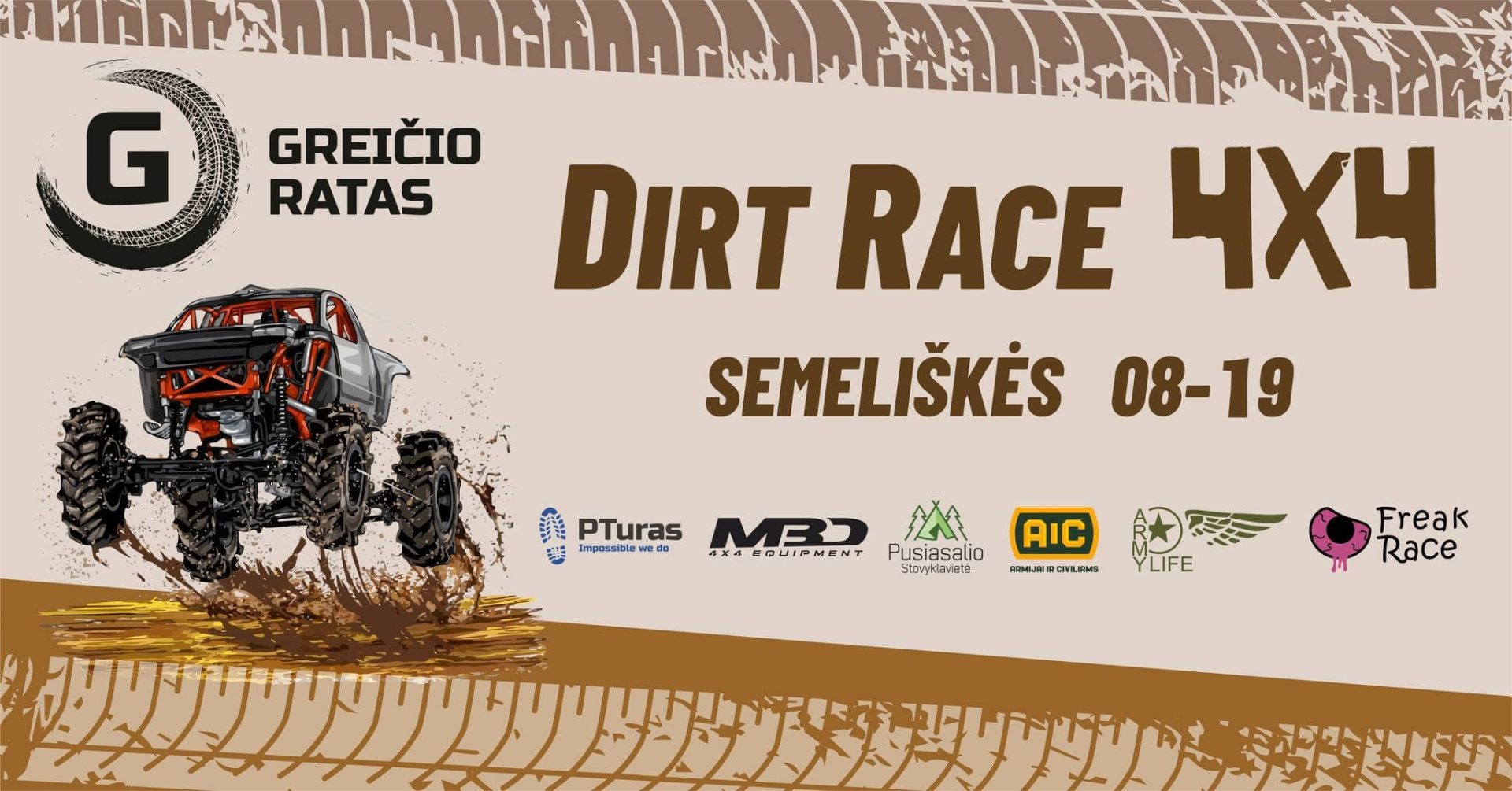 GRatas: 4x4 Dirt race