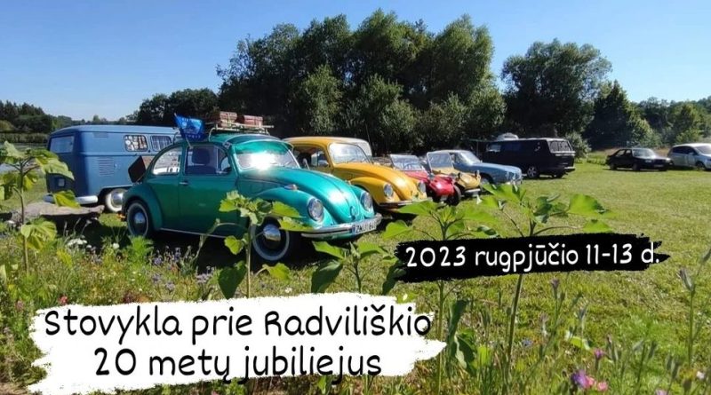 Lietuvos Vabalų klubo stovykla prie Radviliškio - 20m jubiliejus