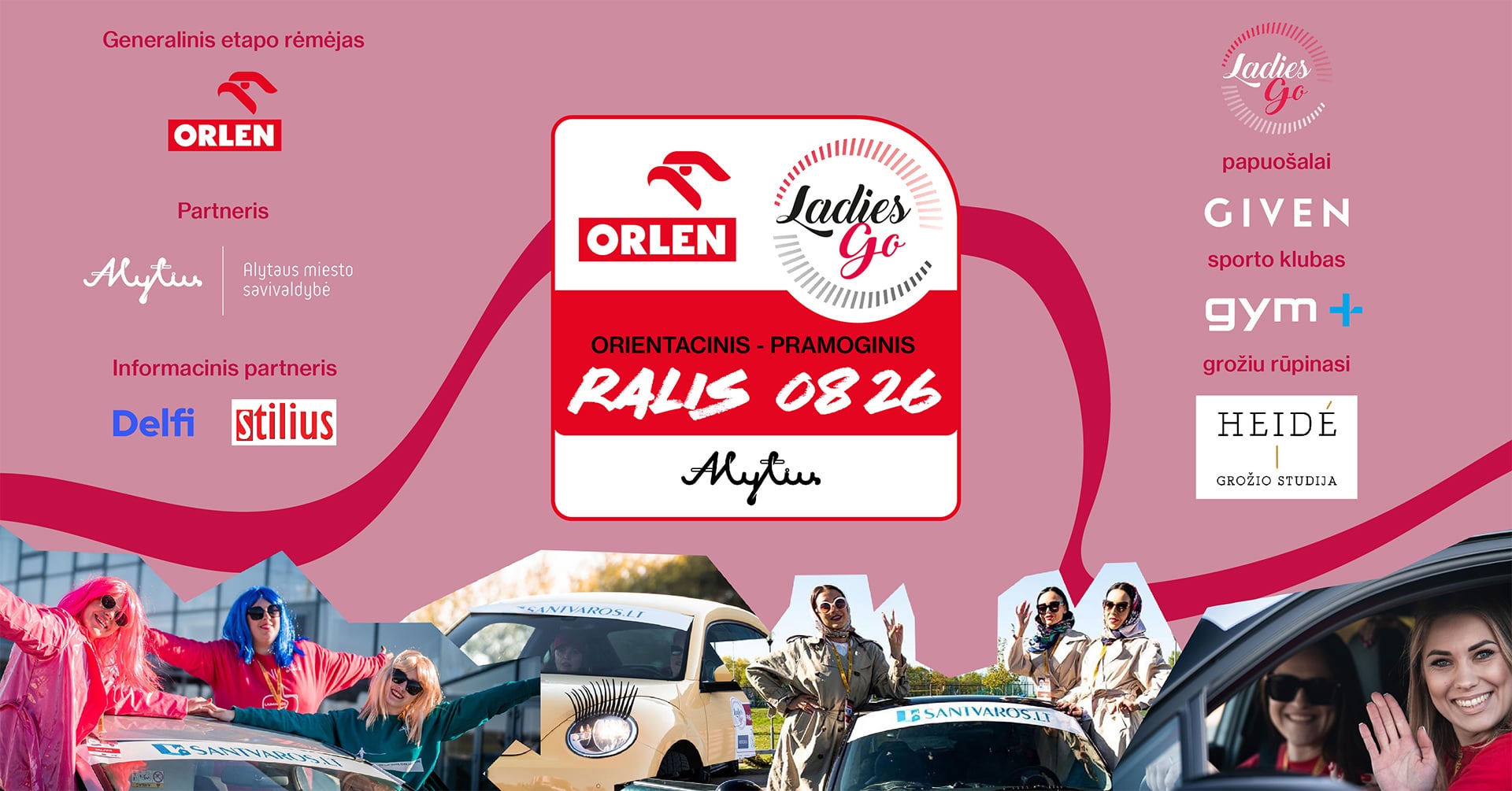 ORLEN Ladies Go orientacinis-pramoginis ralis