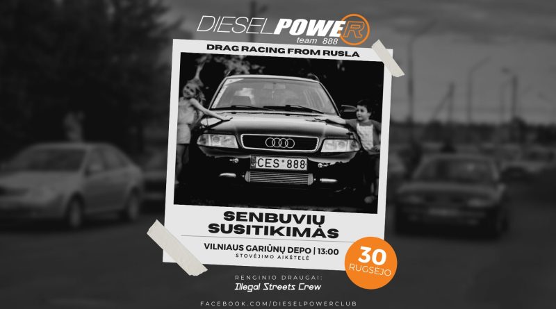 DieselPower Drag Racing from Rusla - senbuvių susitikimas