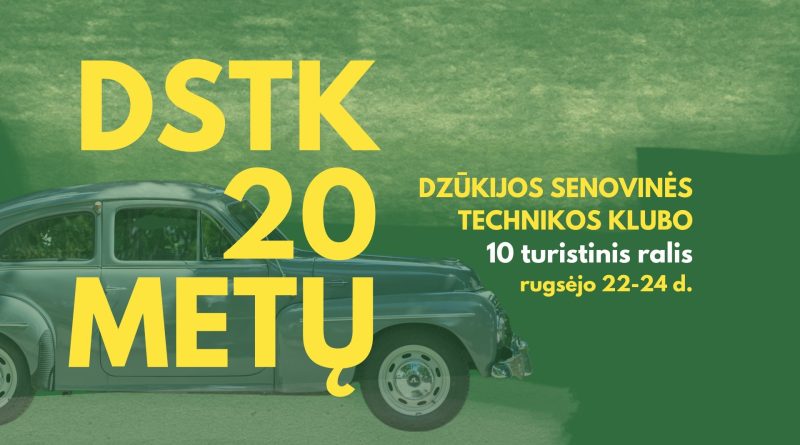 Turistinis ralis - "DSTK 20"