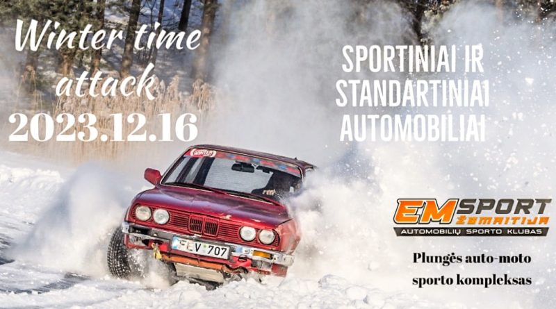 Winter time attack Plungė