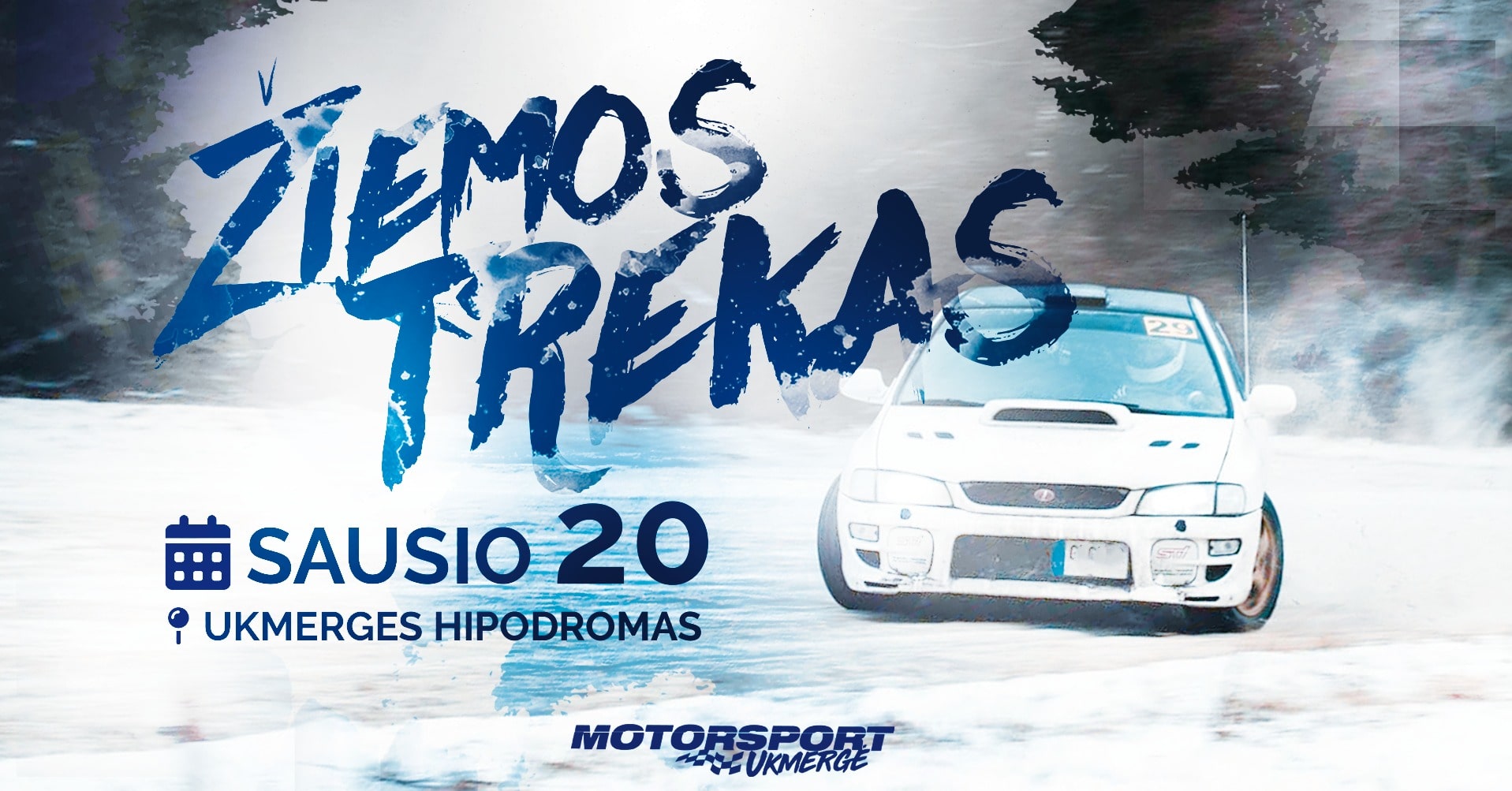 "Motorsport Ukmergė" žiemos trekas 2024m.