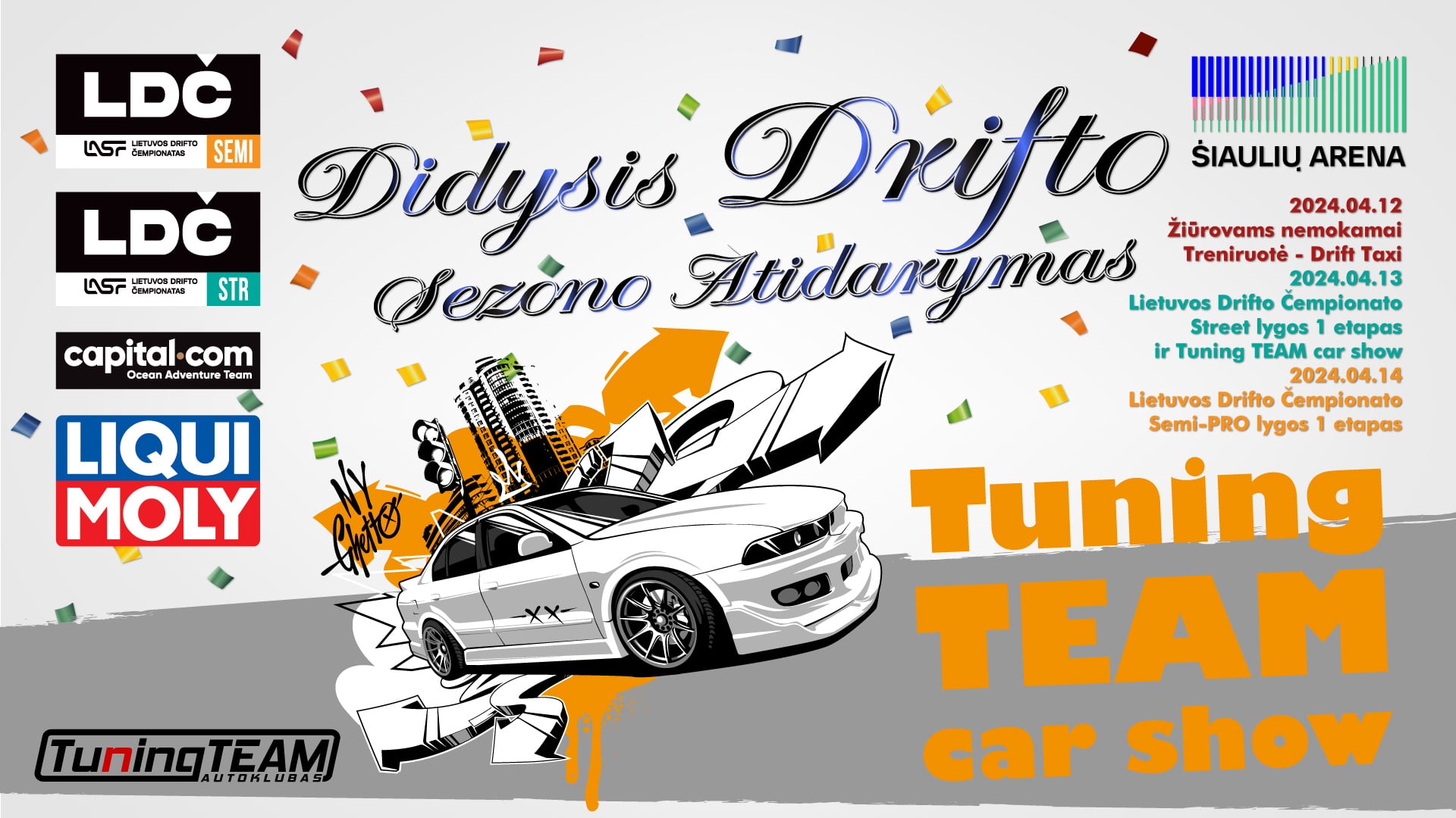 Tuning TEAM car show @ drift season opening